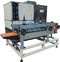 Single Head Vacuum Spraying Machine